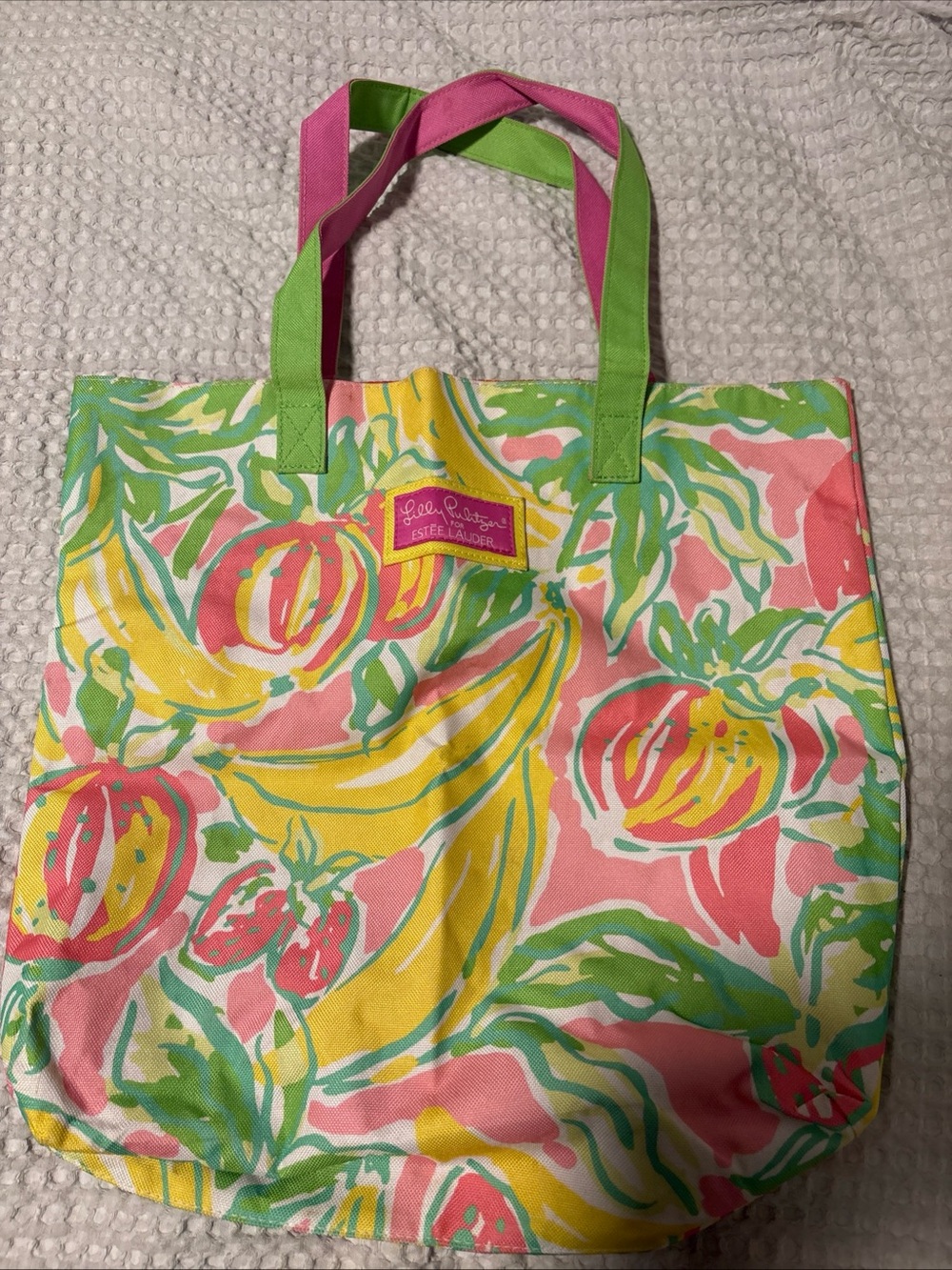 LILLY PULITZER FOR  ESTEE LAUDER   WOMEN'S TOTE BAG